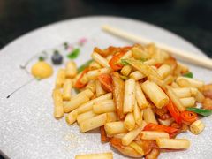 藕尖炒猪颈肉-御膳·现代粤菜·高空城景宴会厅·谢师宴(罗湖万象城店)