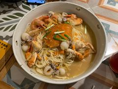 膏蟹拌面-十面欢腾·海鲜面·台式Bistro(长乐路店)
