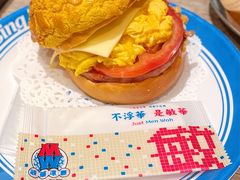 番茄蛋菠萝包-敏华冰厅(天河城店)