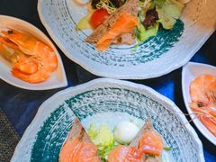 三文鱼色拉-马勒别墅·中餐厅