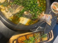 -探鱼·鲜青椒爽麻烤鱼(银泰城店)
