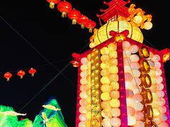-欢乐海岸椰林沙滩-2025湾区超级灯会