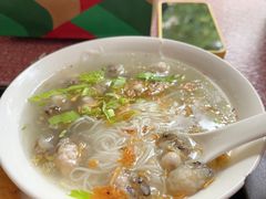 蚵仔线面-建国蚵煎蚵面