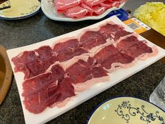 手切鲜羊上脑-竹叶涮肉坊(总店)