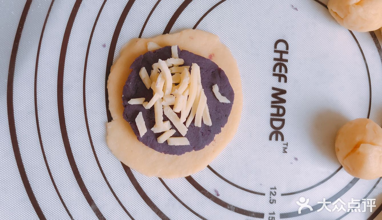 网红爆浆紫薯芝士仙豆糕，学会再也不用去排队了