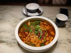 水煮肉片-绿茶餐厅(光谷世界城步行街店)