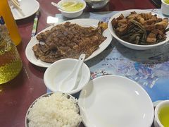 -北京龙庆四季香农家饭庄·灶台鱼·碳烤虹鳟鱼(龙庆峡店)