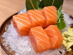 三文鱼刺身salmon-夯食·创意料理(世纪汇店)