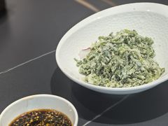 蒸茼蒿-山丹丹西北菜(金贸大厦店)