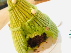 圣诞树抹茶奶酪流心蛋糕-星巴克(上海交通大学店)