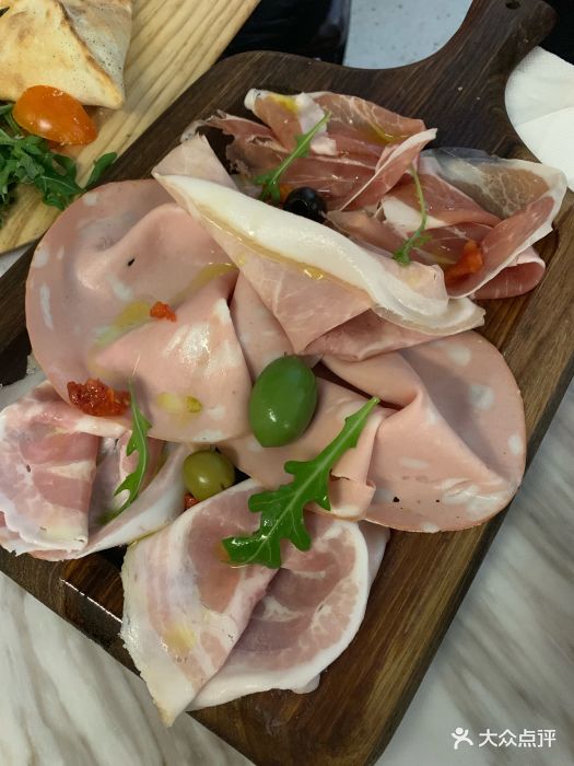 意大利冷切肉拼盘