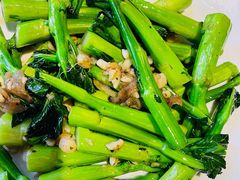 猪油渣炒菜心-味可道美食坊(福基路店)