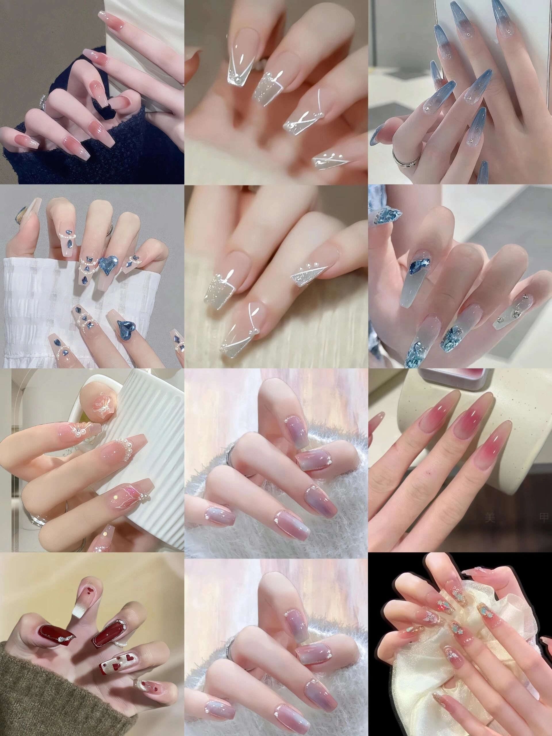 高级爆款显白美甲