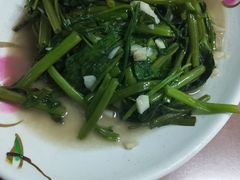 虾酱空心菜-巷子内海鲜热炒合菜