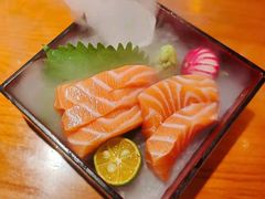 三文鱼刺身-有喜屋·烧鸟·居酒屋(三钢里店)