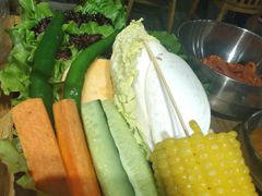 蔬菜拼盘-姜虎东白丁烤肉(恒隆广场店)