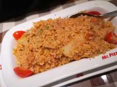 酱香烤肠饭-米斯特比萨(罗斯福店)