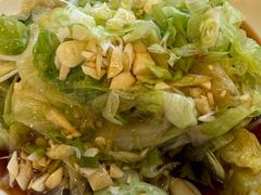 姜葱捞生菜-盛港湾海鲜食府(黄沙店)