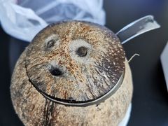 -椰爺爺·椰子冻砵仔糕