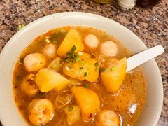 咖喱薯仔鱼蛋面-万利洪记粉面美食