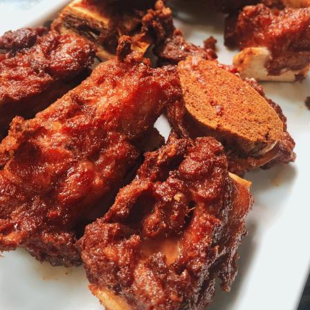 推荐:清香牛腩锅干煸带皮黄牛肉香炸牛排