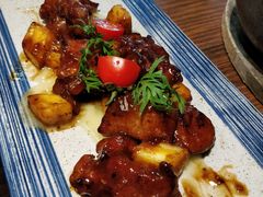 台湾凤梨薯泥梅花肉-铁道茶苑.色稷餐厅(莲花南路店)