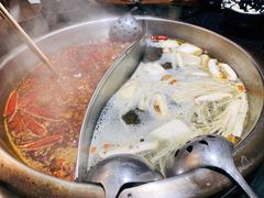 菌汤鸳鸯锅-渝味晓宇火锅(合川路店)