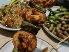 烤大肠串-金太阳海鲜烧烤·本地人餐厅(星海公园店)
