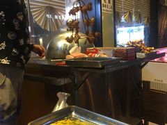 自助取餐区-新疆阿卜杜拉烧烤餐厅(四方坪店)