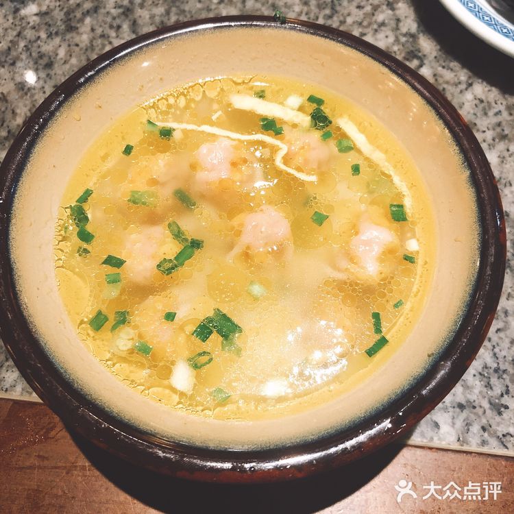 南京大牌档的鸡汤馄饨每次来必点