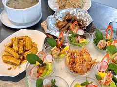 -渔顺生·顺德鱼生·粥底火锅·桑拿鸡(渔人码头店)