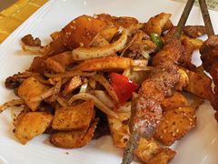 新疆馕饼炒肉-新疆巴州金丝特餐厅(大钟寺店)
