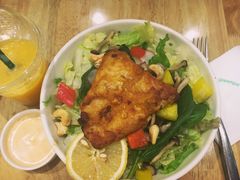 煎龙利鱼沙拉-greenjoy绿享轻食(宁海路店)
