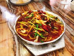 铁板泡菜水晶粉-弘法寺斋菜馆素食
