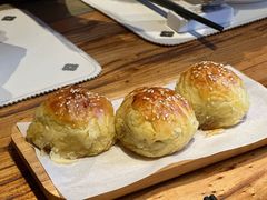 核桃烤包子-聪英餐厅