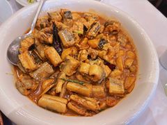 辣烧沙子口七星鳗鱼-开海·红岛海鲜虾水饺(石老人店)