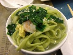 韭菜虾仁鸡蛋面-粥全粥到