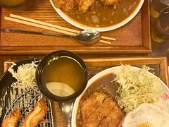 炸猪排拌饭-金龙咖喱