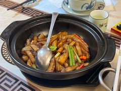杭椒茄子-禧和源养生素食茶馆