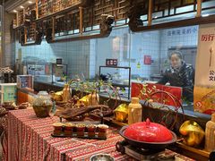 自助取餐区-长安炊烟庭院陕菜(七路明光路店)