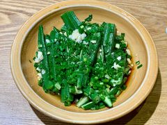 葱油秋葵-老妈私房鱼头(欧洲城店)