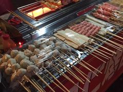 自助取餐区-小魏哥果仁烤面筋