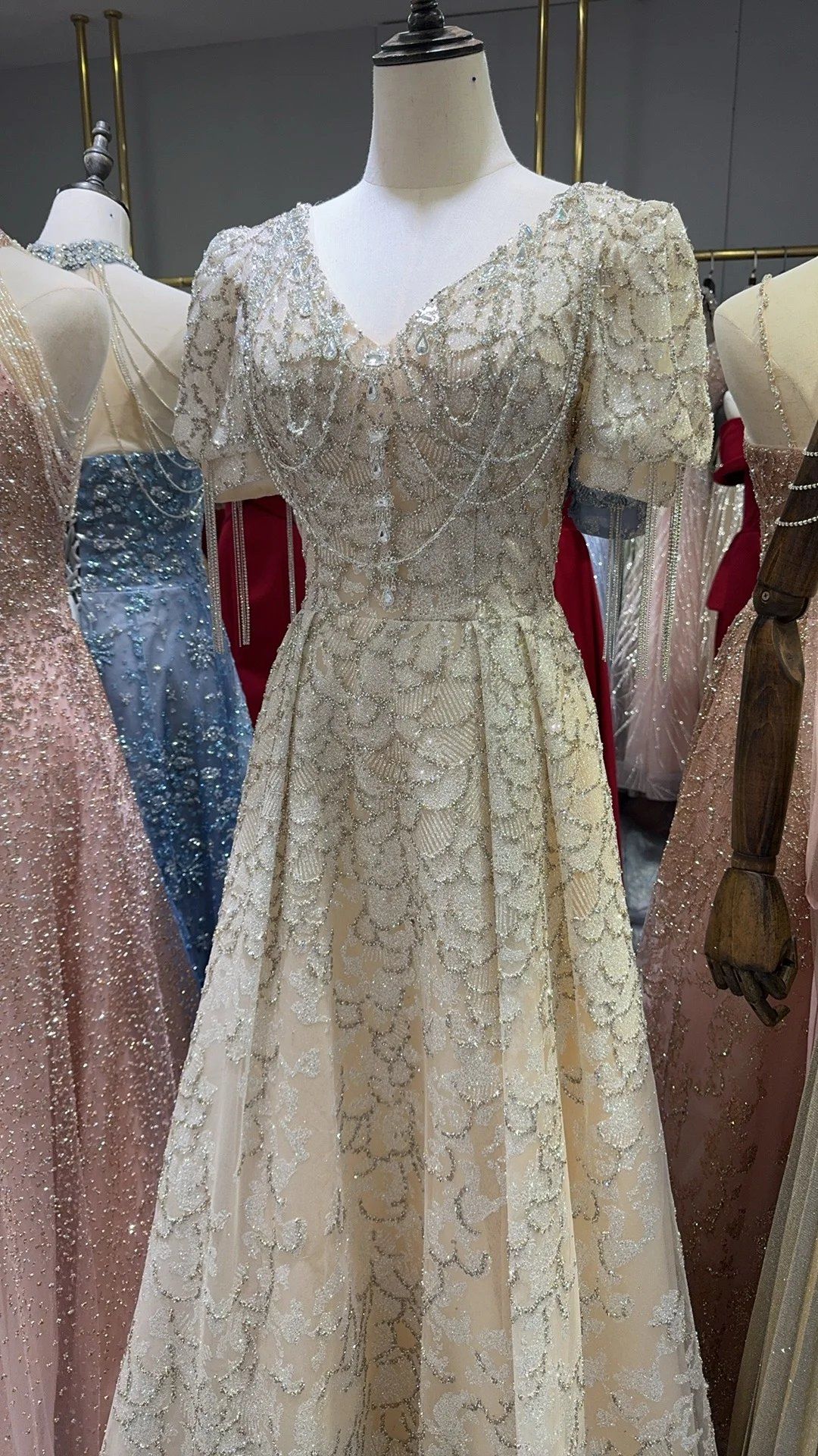 租赁礼服演唱独唱合唱艺考宴会年会主持人礼服裙