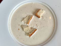 奶油蘑菇汤-小白桦西餐厅