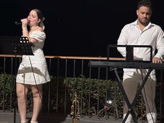 -日落吧·海景咖啡厅·餐酒吧·鸡尾酒·下午茶·乐队表演·浪漫夕阳·三亚文华东方酒店