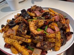 香辣猪蹄虾-大嘴霸王排骨·排骨汤锅(川师店)