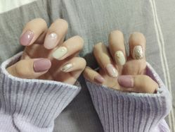 -手牵手美甲