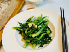 拍蒜炒菜心-黑明餐厅(白鹭洲店)