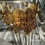 烤肉串的诱惑味道