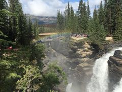 -阿萨巴斯卡瀑布观景点